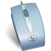 A4-Tech Optical Notebook Mouse <MOP-59-Aqua(2)> (RTL) 3but+Roll USB&PS/2 уменьшенная