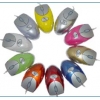 A4-Tech Mini Crystal Optical Mouse  <MOP-18-Silver(7)> (RTL) 3but+Roll USB&PS/2 уменьшенная