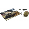 CBR Optical Mouse <Tank Battle> (RTL)  USB 3but+Roll+коврик