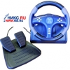 Руль Maxxtro/Gembird Force Feedback STR-FFB1 USB (Рулевое колесо+педали, 14кн.)