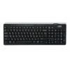 Клавиатура CBR KB 111M, 102 кнопки+мультимедия 9 кнопок, поверхность под карбон,  USB