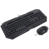 Комплект Клавиатура+мышь Cooler Master Octane. Мышь: 3500 DPI, кл-ра мем-ная, 7 мульт. кл. 3 уровня яркости, 7 цв. подсветки. (SGB-3020-KKMF1-RU)