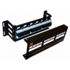 Патч-панель Lanmaster LAN-PPF12U5E/W 19" 1U 12xRJ45 кат.5e UTP