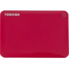 Жесткий диск Toshiba USB 3.0 500Gb HDTC805ER3AA Canvio Connect II 2.5" красный