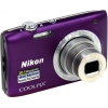 Nikon CoolPix S2900 <Purple> (20.1Mpx, 26-130mm, 5x, F3.2-6.5, JPG,SDXC, 2.7", USB2.0,  AV, Li-Ion)