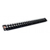 Патч-панель наборная Lanmaster TWT-PP24OK-UTP 19" 1U 24xRJ45 UTP