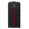 Чехол (флип-кейс) для Apple iPhone 5/5s Ferrari FECFFL5B черный/красный (FECFFL5B)