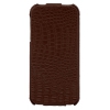 Чехол для Apple iPhone 5/5s iHug Croco коричневый