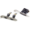 Контроллер ORIENT XWT-PE2S1PV2, PCI-E to COM 2-port + LPT 1-port (WCH CH382) oem (29952)