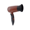 Фен BBK BHD1605i, компактный, ионизация, холодный обдув, 2 режима нарева, 2 скорости, складная ручка, коричневый/черный (УТ-00006254)