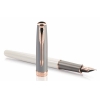 Ручка перьевая Parker Sonnet F533 (1930059) Subtle Pearl & Grey F перо золото 18K покрытое золотом розовым подар.кор.