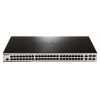 Коммутатор D-Link DES-3200-52/C1B Управляемый коммутатор 2 уровня с 48 портами 10/100Base-TX, 2 портами 100/1000Base-X SFP и 2 комбо-портами 100/1000B