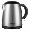 Чайник электрический Gorenje K10HE 1л. 2200Вт серебристый (корпус: нержавеющая сталь)