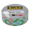 Лента декоративная 3M C314-P16 Scotch Washi, 15мм x 10м, мята (7000048135)