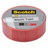 Клейкая лента декоративная 3M Scotch Washi 7000048138 полоски шир.15мм дл.10м (мин.кол.6)