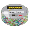 Лента декоративная 3M C314-P32 Scotch Washi, 15мм x 10м, зигзаг(7000123217)