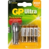 Батарея GP Ultra Alkaline 24AU/FT LR03 (+ фонарик) AAA (8шт) (GP 24AU/FT-2CR8) (мин.кол.8)