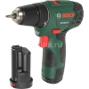 Дрель-шуруповерт Bosch PSR 10.8 LI-2 аккум. патрон:быстрозажимной (кейс в комплекте) (0603972926)
