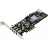 Контроллер ST-Lab U-1000 PCI-E x4, U-1000, DUAL BUS, 4 port USB3.0, Ret