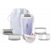 Эпилятор Philips HP6523/02 скор.:2 насад.:5 от аккум. белый/фиолетовый