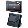 SONY CYBER-SHOT DSC-T1 <BLACK> (5.1MPX, 38-114MM, 3X, F3.5-4.4,  JPG, (8-32)MB MS DUO,2.5",USB2.0,AV,INFOLI NP-FT1