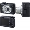 SONY CYBER-SHOT DSC-W12 <BLACK> (5.1MPX, 38-114MM, 3X, F2.8-5.2, JPG, (8-32)MB MS, OVF, 2,5", USB 2.0, AV, AAX2)