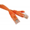 Кабель Патч-корд Lanmaster LAN-45-45-1.0-OR вилка RJ-45-вилка RJ-45 кат.5е 1м оранжевый ПВХ