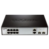 Коммутатор D-Link DES-3200-10/C1A 8x100Mb 1G 1SFP управляемый