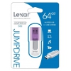 Флеш Диск Lexar 64Gb JumpDrive S50 LJDS50-64GABEU USB2.0 белый