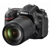 Зеркальный Фотоаппарат Nikon D7200 черный 24.2Mpix 18-140mm f/3.5-5.6G VR 3.15" 1080p Full HD SDXC Li-ion (VBA450KR01)