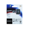 Карта памяти MicroSDHC 16GB Sony Class 10 + адаптер (SR16NYAT)