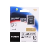Карта памяти MicroSDXC 64GB Sony Class 10 + адаптер (SR64NYAT)