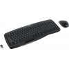 Genius KB-8000X <Black> (Кл-ра М/Мед,USB,FM+Мышь, 3кн, Roll,  Optical, USB,FM) (31340005103)