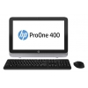 Моноблок HP ProOne 400 G1 19.5" i3 4160T (2.9)/4Gb/500Gb 7.2k/HDG4400/DVDRW/Windows 8.1 dwnW7Pro64/GbitEth/WiFi/BT/клавиатура/мышь/черный/серебристый 1600x900 (L3E50EA)