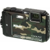 Фотоаппарат Nikon CoolPix AW130 серый 16Mpix Zoom5x 3" 1080p 473Mb SDXC CMOS IS opt+el 1minF HDMI/KPr/DPr/WPr/WiFi/GPS/EN-EL12 (VNA843E1)