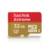 Флеш карта microSDHC 32Gb Class10 Sandisk SDSDQXL-032G-GA4A + adapter