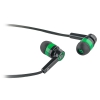 Гарнитура Defender Pulse-420 Black/green 4-пин 3,5 мм jack, кабель-1,2м (63422)