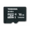 Карта памяти MicroSDHC 16GB Toshiba Class 10 + adapter (SD-C016UHS1(6A/BL5A)