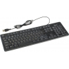 Клавиатура Gembird KB-8340U-BL Black  <USB> 104КЛ