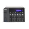 Сетевой накопитель QNAP TS-653 Pro-8G Сетевой RAID-накопитель, 6 отсеков для HDD, HDMI-порт. Четырехъядерный Intel Celeron J1900 2,0 ГГц