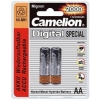 Аккумулятор Camelion NH-AA2000BP2 (1.2V, 2000mAh) NiMH, Size "AA"