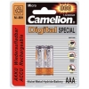Аккумулятор Camelion NH-AAA800BP2 (1.2V, 800mAh) NiMH, Size "AAA"