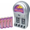 Зарядное уст-во LENMAR PRI99 (NIMH/NICD, AA/AAA/9V) +4шт. аккум.