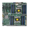 Мат плата Supermicro MBD-X10DRI-LN4+-O 2xLGA2011-s3, 24xDDR4, Intel C612 10xSATA3, 4xGbE, IPMI (Square ILMs), EE-ATX (13.68" x 13")