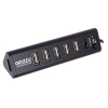 Концентратор USB 3.0/2.0 Ginzzu GR-315UAB, 7 портов (1xUSB3.0+6xUSB2.0)+adp
