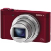 Фотоаппарат SONY DSC-WX500 Red <18M, 30X, CMOS Emor R, carl zeiss, bionz x, XAVC S,180 tilt display, 3,0" (921K ) Wi-Fi, NFC> [DSCWX500R.RU3]