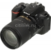 Зеркальный Фотоаппарат Nikon D5500 черный 24.2Mpix 18-140mm f/3.5-5.6G VR 3" 1080p Full HD SDXC Li-ion (VBA440KR02)