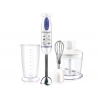 Блендер Endever Skyline HB-08 600 Вт, 2 импульсных режима, нож из нерж. стали, насадки: венчик, измельчитель, чаша-измельчитель, мерный стакан, белый/ (70087)