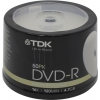 DVD-R Disc TDK   4.7Gb  16x  <уп. 50 шт>  на  шпинделе,  printable