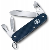 Нож перочинный Victorinox Alox 0.2601.L15 (0.2601.L15) синий металлик 9 функций 84мм